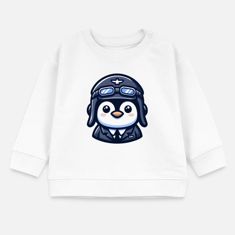Flug der Eispiloten Baby Organic Sweatshirt Baby Changer von Stanley/Stella