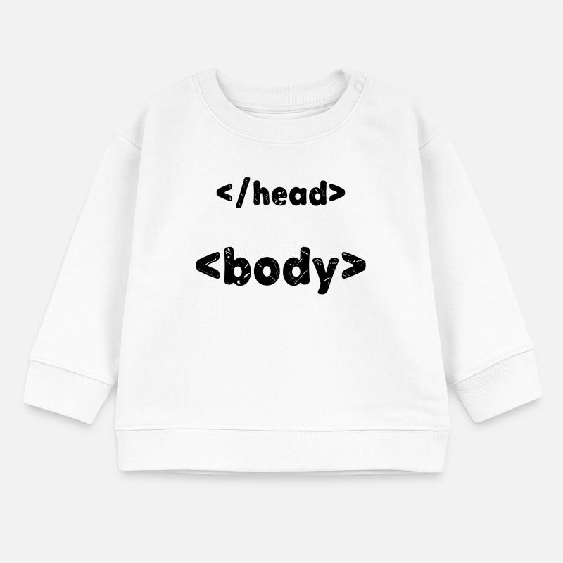 Code Developer Spruch Debug Programmierer Computer Baby Organic Sweatshirt Baby Changer von Stanley/Stella