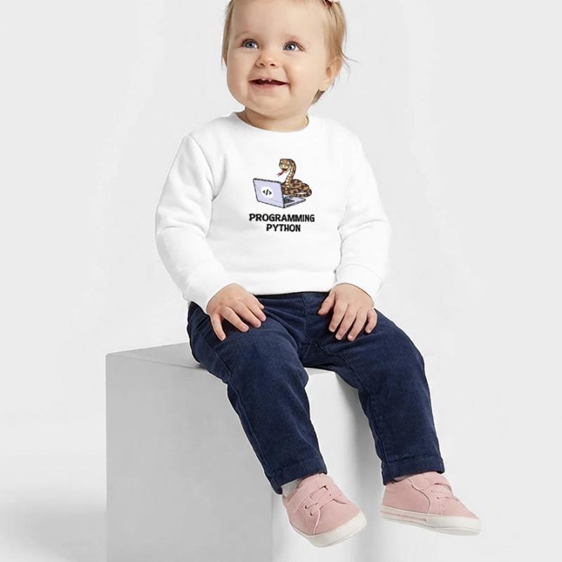 Developer Funny Sayings Programmer Computer Baby Sweatshirt by Stanley/Stella