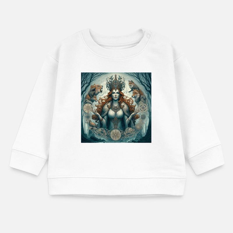 Celtic Goddess Baby Sweatshirt by Stanley/Stella