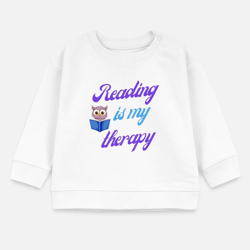 Lesetherapie-Geschenk Baby Organic Sweatshirt Baby Changer von Stanley/Stella