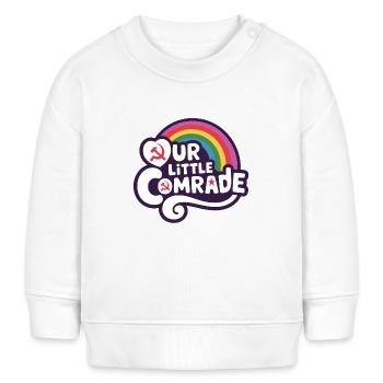 Our Little Comrade - Funny Socialism Design - Baby Sweatshirt by Stanley/Stella - white - Front