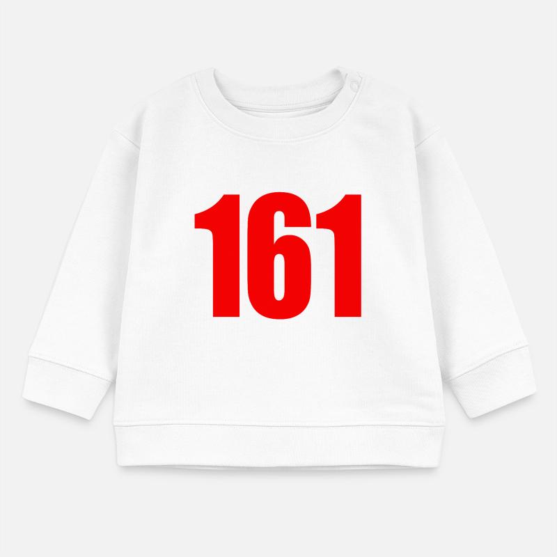 161 – Antifa Code Statement Baby Organic Sweatshirt Baby Changer von Stanley/Stella