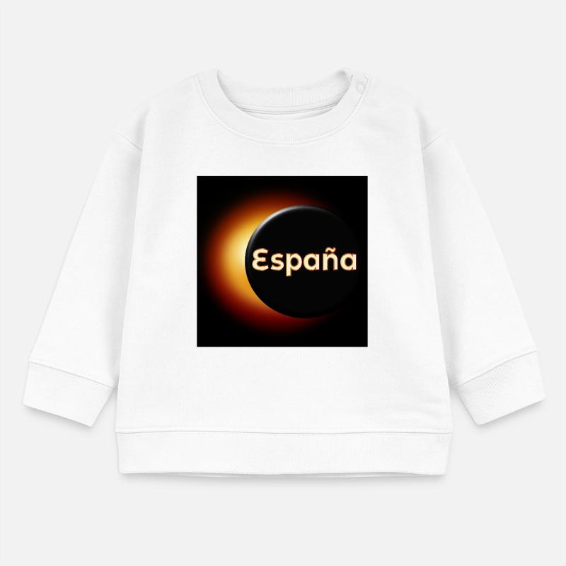Total Solar Eclipse Spain Baby Sweatshirt by Stanley/Stella