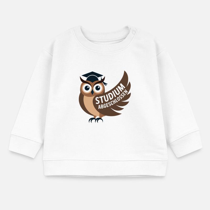 Eule - Studies completed Baby Sweatshirt by Stanley/Stella