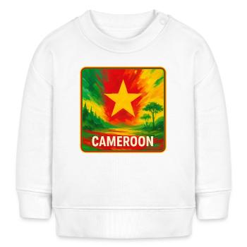 Conception de voyages au Cameroun - Sweat bébé bio Stanley/Stella - blanc - Devant