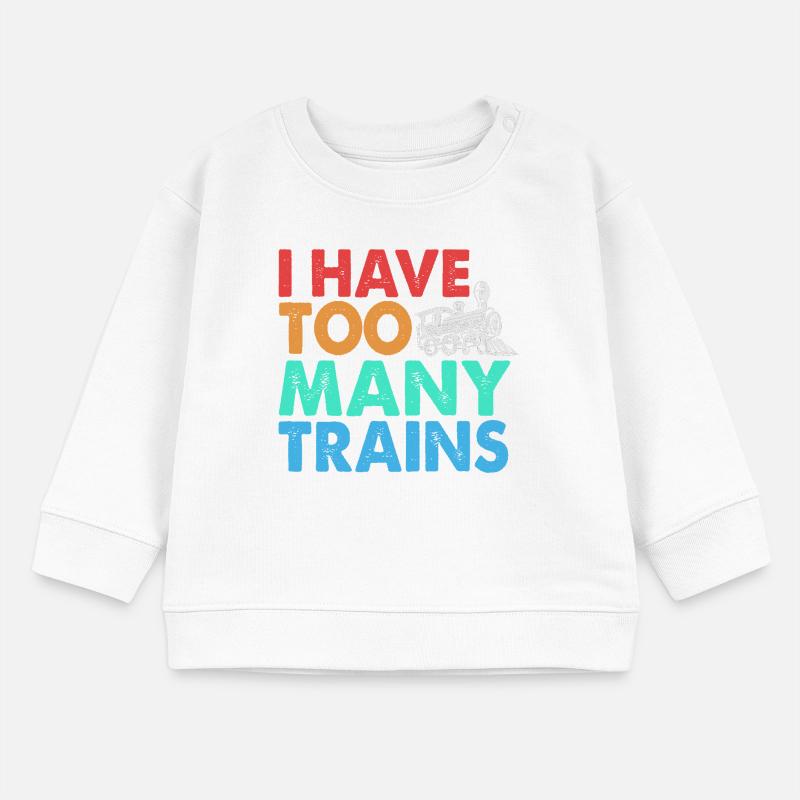 Model Railway Model Making Model Maker Baby Sweatshirt by Stanley/Stella