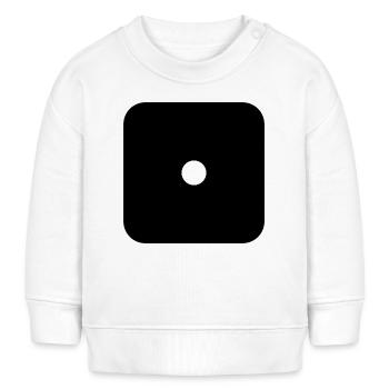 Sagt - Baby Organic Sweatshirt Baby Changer von Stanley/Stella - Weiß - Vorne