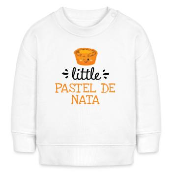 Little Pastel de Nata – Cute Baby Clothes - Baby Sweatshirt by Stanley/Stella - white - Front