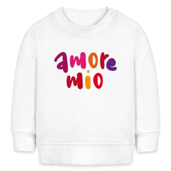 AMORE MIO - Baby Organic Sweatshirt Baby Changer von Stanley/Stella - Weiß - Vorne