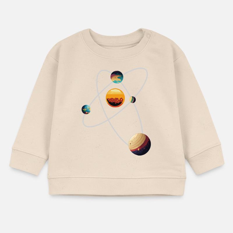 Fictional Solar System Baby Sweatshirt by Stanley/Stella