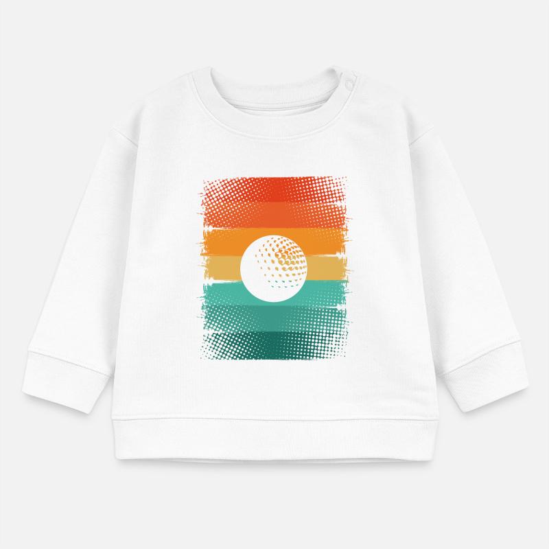 Balle de golf Sweat bébé bio Stanley/Stella