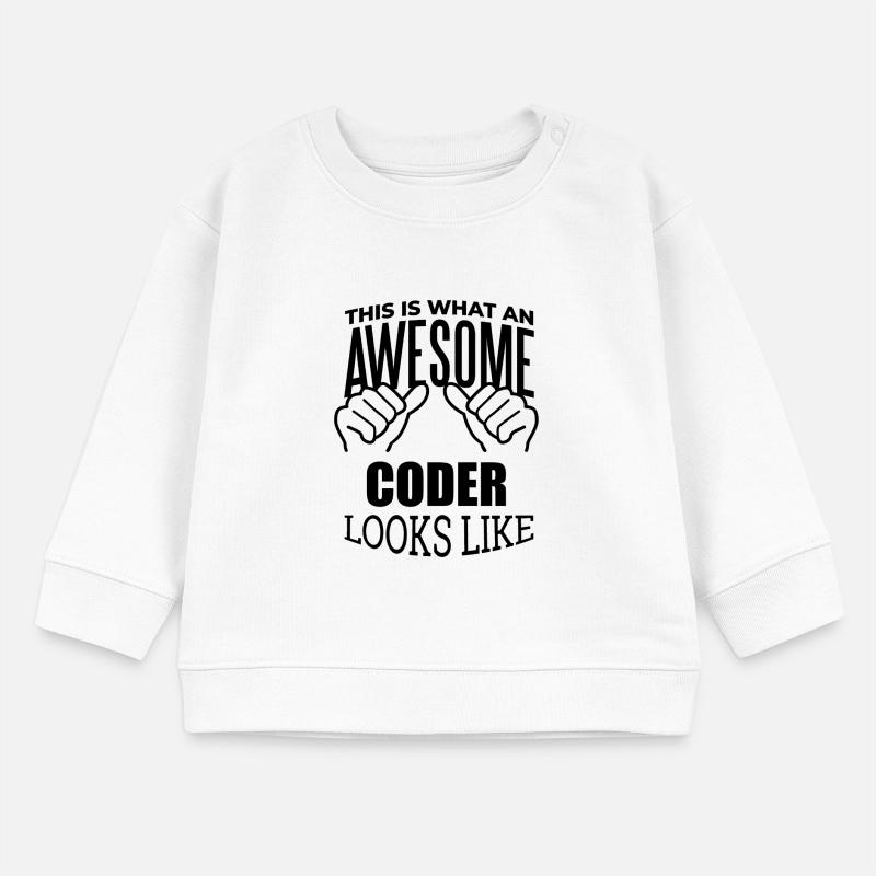 Programmierer Baby Organic Sweatshirt Baby Changer von Stanley/Stella