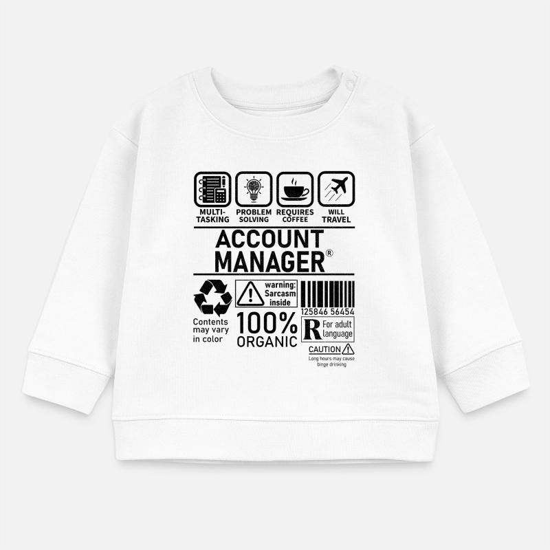 account manager multi tasking problem solving Baby Organic Sweatshirt Baby Changer von Stanley/Stella