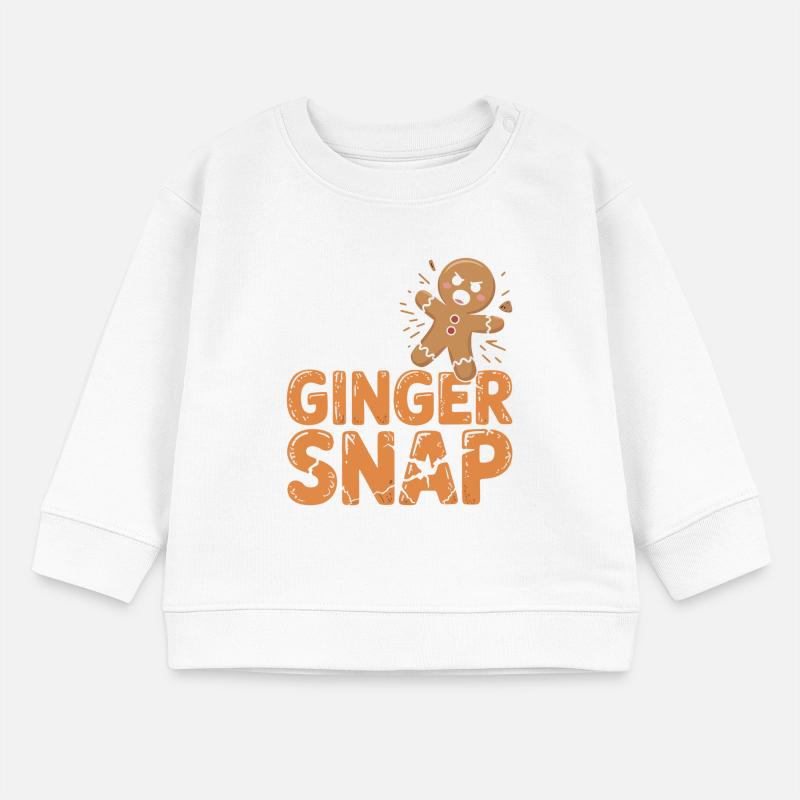 Ne faites pas craquer ce gingembre Sweat bébé bio Stanley/Stella