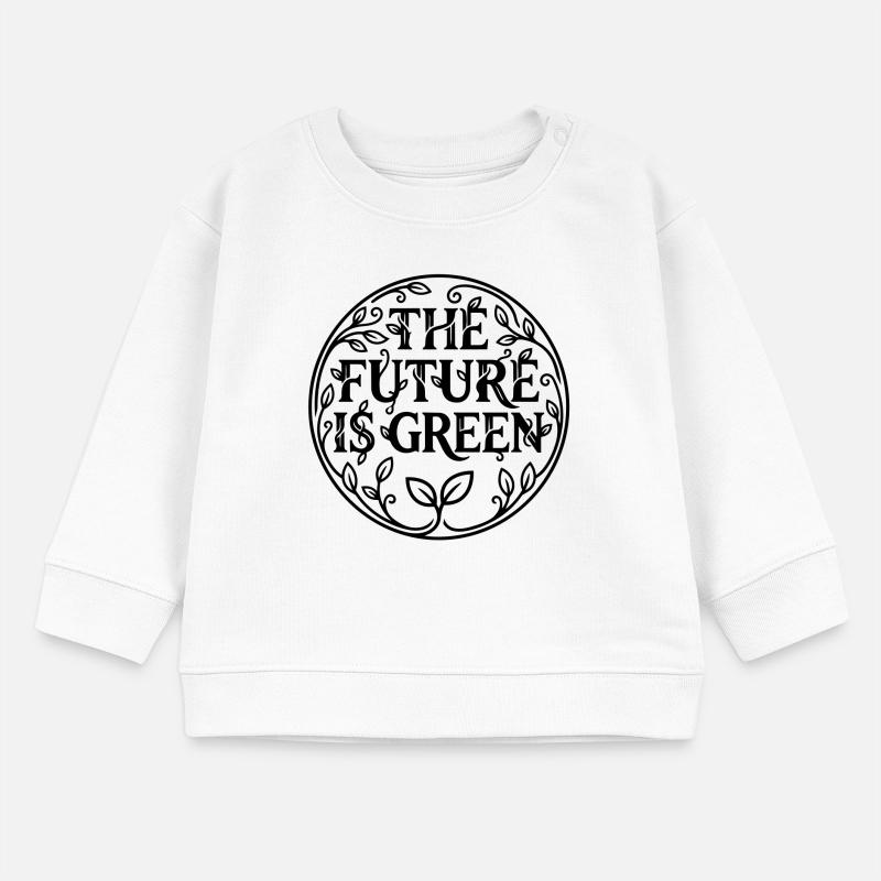 Avenir vert Sweat bébé bio Stanley/Stella