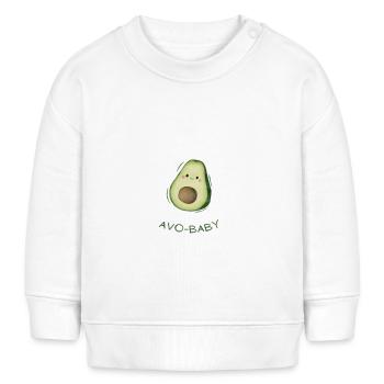Avocado Baby Partnerlook - Baby Organic Sweatshirt Baby Changer von Stanley/Stella - Weiß - Vorne