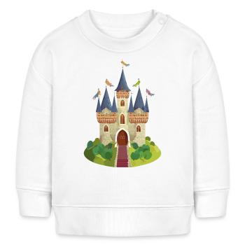 Castle - Baby Sweatshirt by Stanley/Stella - white - Front