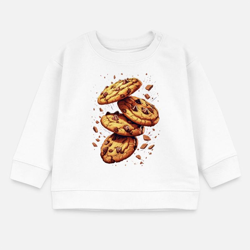 Biscuits au chocolat ou biscuits Sweat bébé bio Stanley/Stella