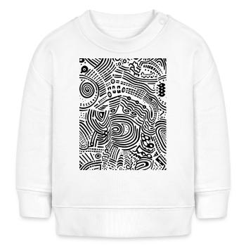 Graphic - Baby Sweatshirt by Stanley/Stella - white - Front