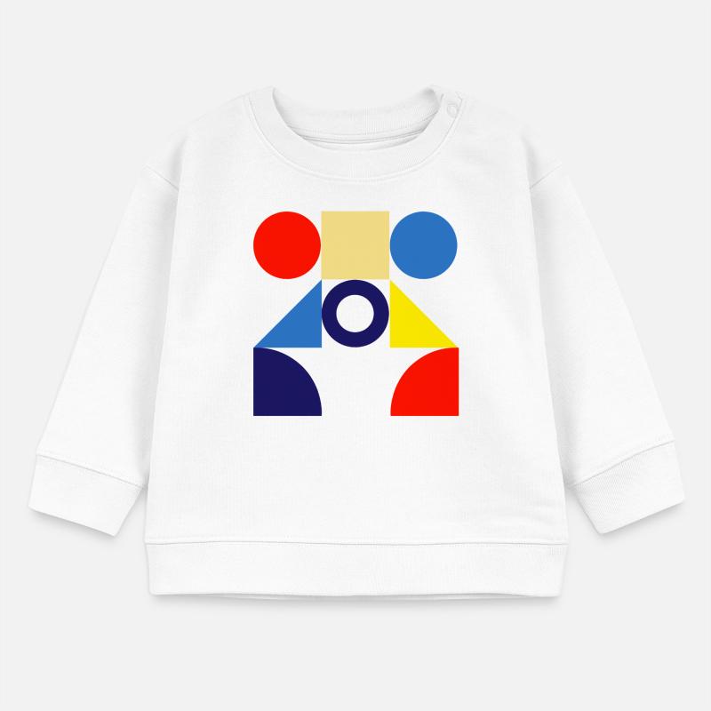 "Pattern Circle Design" Baby Sweatshirt by Stanley/Stella