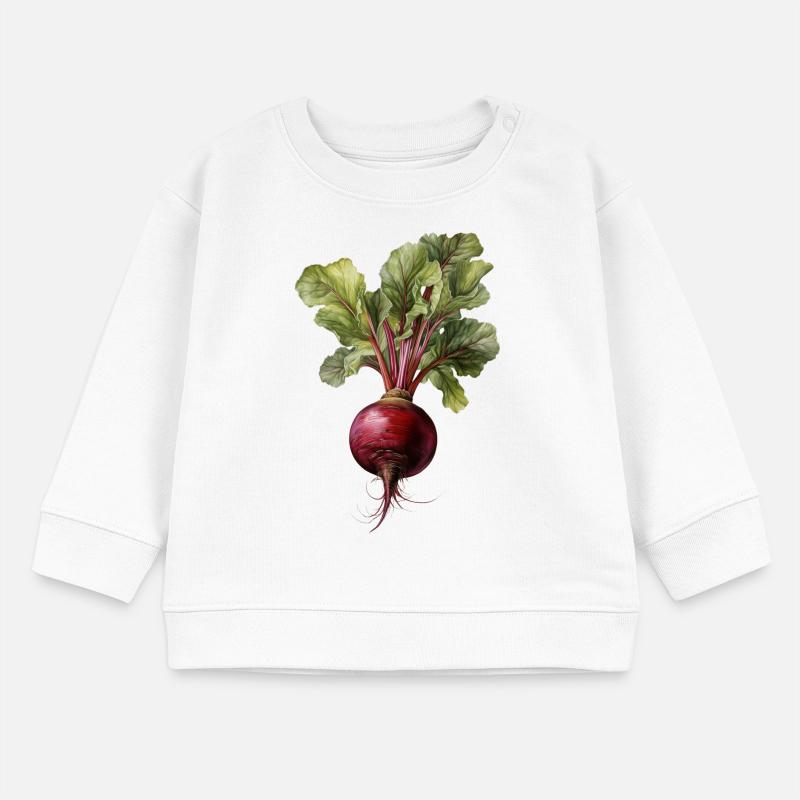 Betterave / Betterave Sweat bébé bio Stanley/Stella