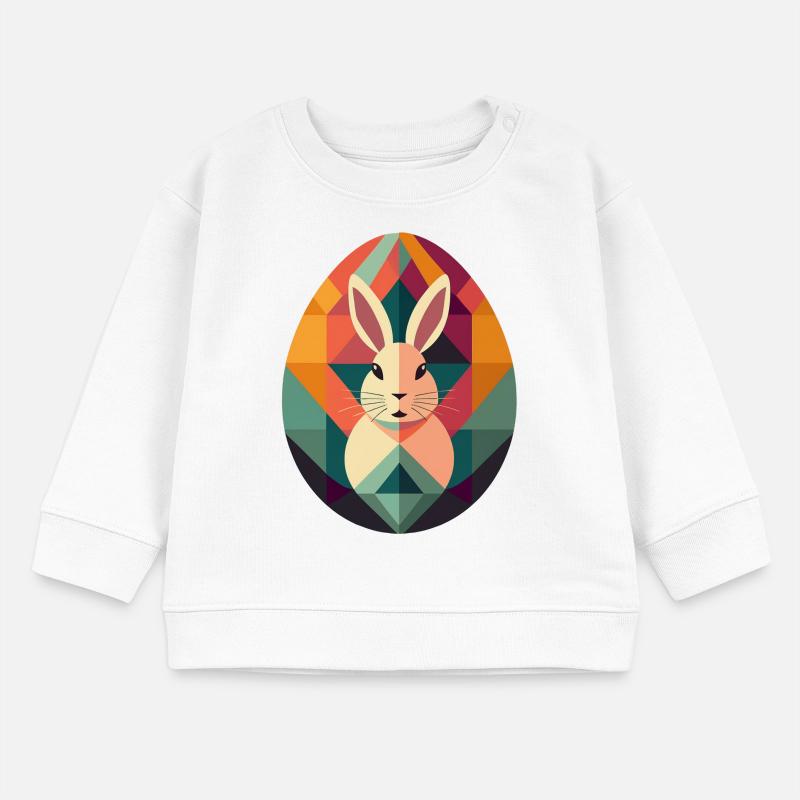 Easter Egg Design No.13 Baby Sweatshirt by Stanley/Stella