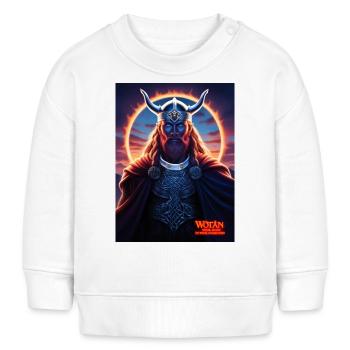 WOTAN - YOUR LIGHT IN YOUR DARKNESS - Baby Organic Sweatshirt Baby Changer von Stanley/Stella - Weiß - Vorne