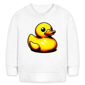 Caneton Canard Canard - Sweat bébé bio Stanley/Stella - blanc - Devant