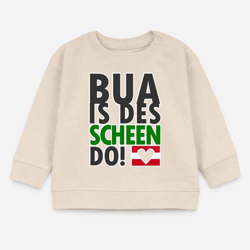 Dialecte autrichien Dialecte Nice Sweat bébé bio Stanley/Stella