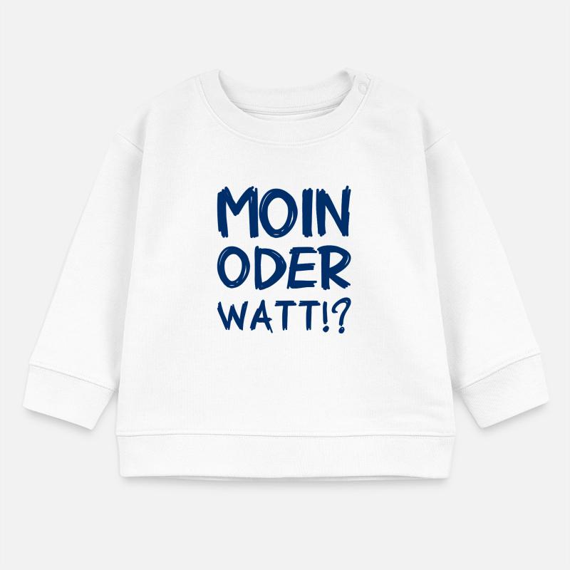Moin oder Watt? Baby Organic Sweatshirt Baby Changer von Stanley/Stella