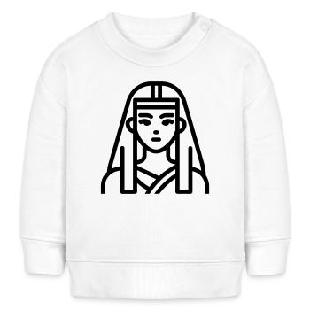 pharaon - Sweat bébé bio Stanley/Stella - blanc - Devant