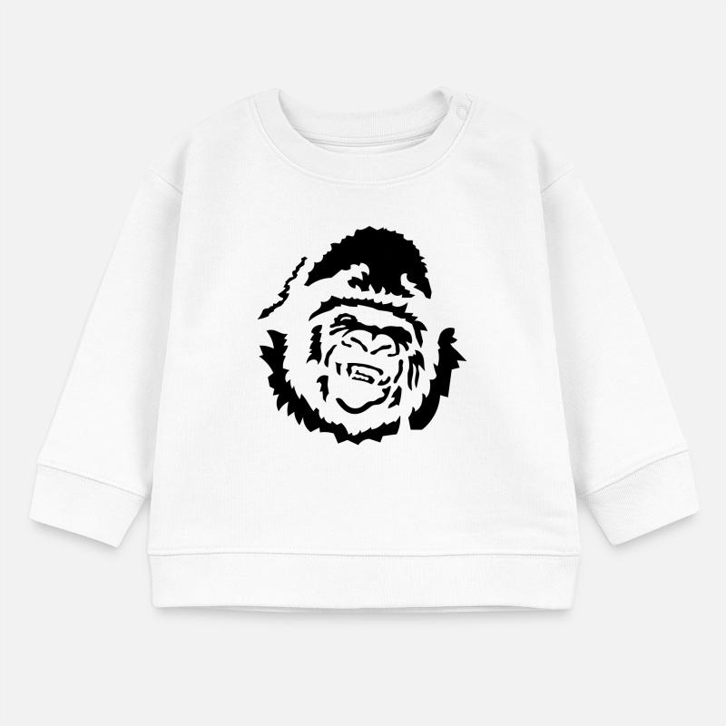 Gorille Sweat bébé bio Stanley/Stella