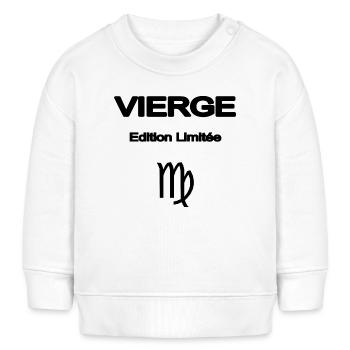 VIERGE ELEGANT ASTRO - Sweat bébé bio Stanley/Stella - blanc - Devant