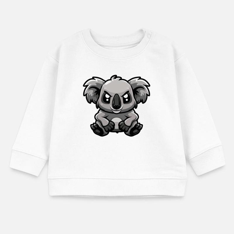 Koala Comic Baby Organic Sweatshirt Baby Changer von Stanley/Stella