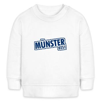 Münster 0251 Vorwahl Telefon NRW - Baby Organic Sweatshirt Baby Changer von Stanley/Stella - Weiß - Vorne