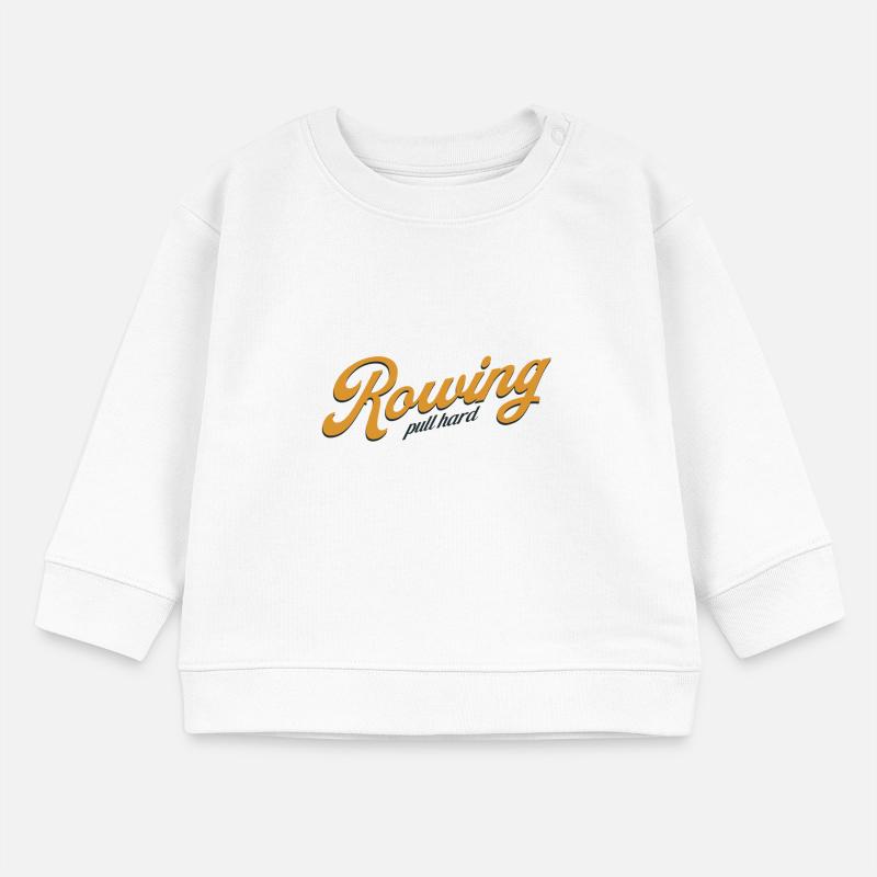 Aviron Pull Hard Rameur Rameur Sweat bébé bio Stanley/Stella