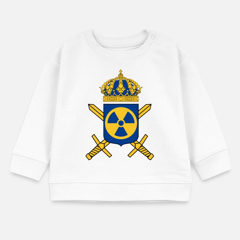 Das schwedische Atomwaffenprogramm Baby Organic Sweatshirt Baby Changer von Stanley/Stella