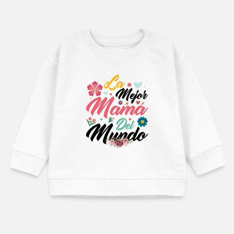 Das beste Muttertagsgeschenk der Welt Baby Organic Sweatshirt Baby Changer von Stanley/Stella