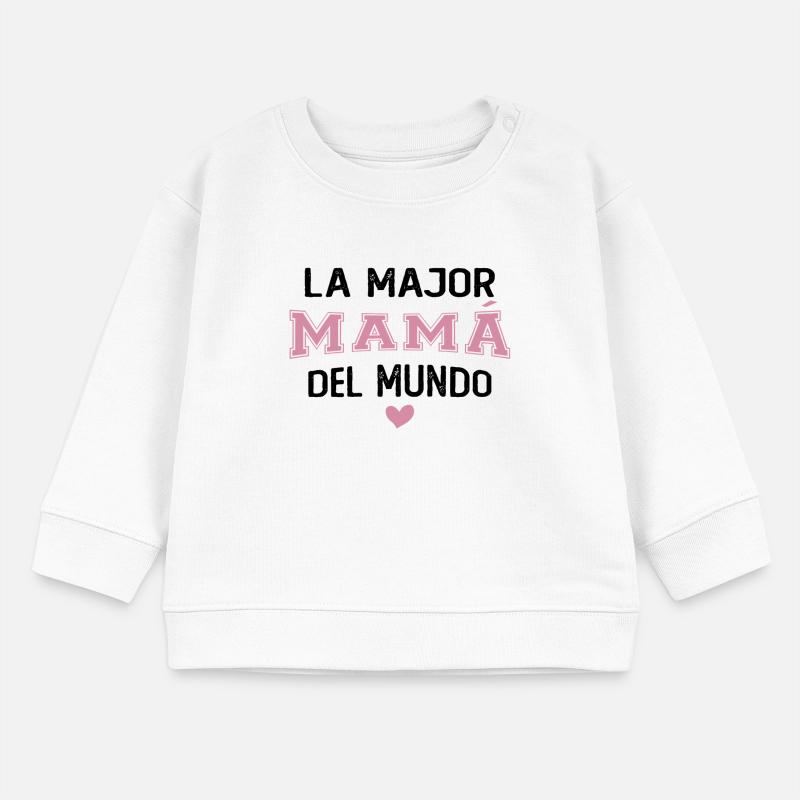 Die beste Mutter der Welt Baby Organic Sweatshirt Baby Changer von Stanley/Stella