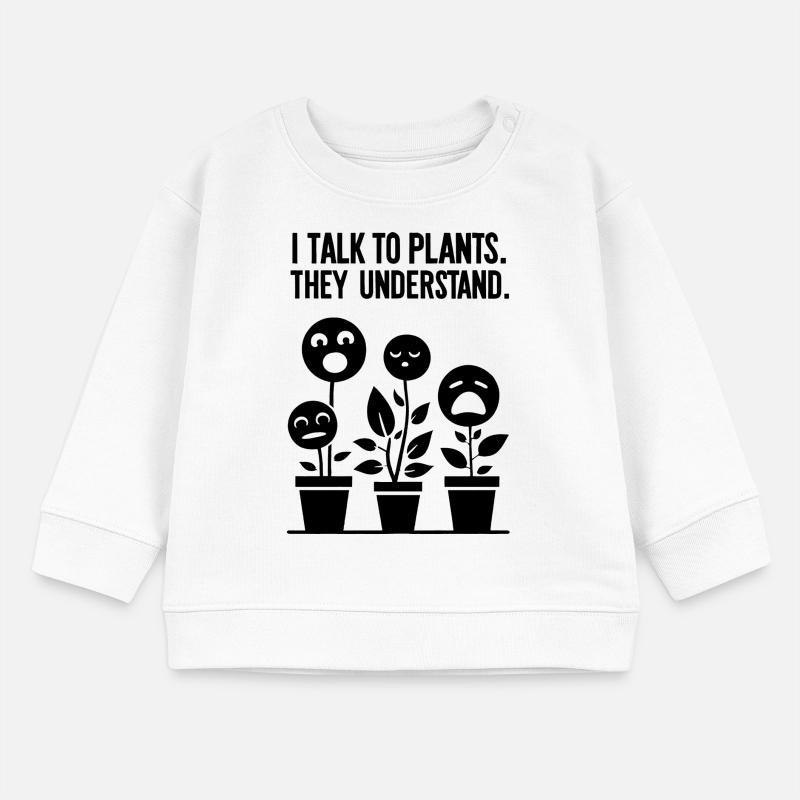 Comprendre les plantes : la communication avec le vert Sweat bébé bio Stanley/Stella