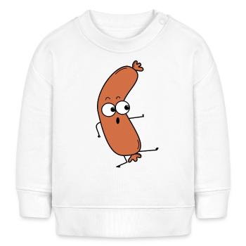 Bockwurst - Baby Organic Sweatshirt Baby Changer von Stanley/Stella - Weiß - Vorne
