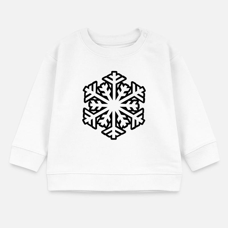 snowflake Baby Sweatshirt by Stanley/Stella