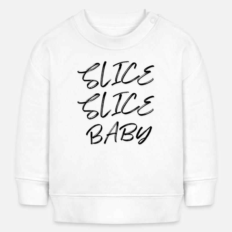 Tranche Tranche Bébé - Sweat bébé bio Stanley/Stella - blanc