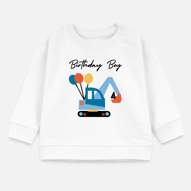 Leichter Bagger Baby Organic Sweatshirt Baby Changer von Stanley/Stella