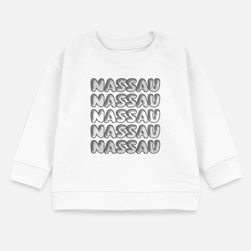 Nassau Bubble Pattern Multi-Font Baby Sweatshirt by Stanley/Stella