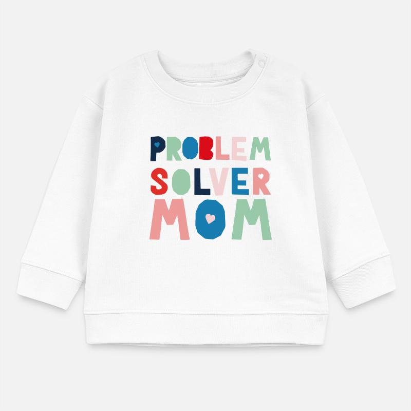 Problem Solver Mom Baby Sweatshirt by Stanley/Stella