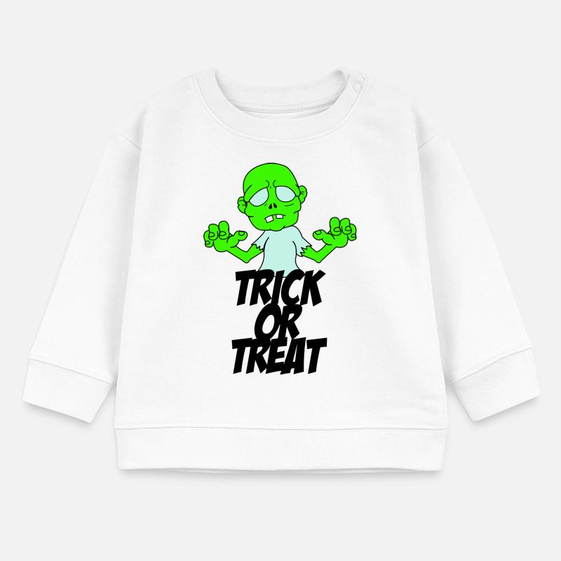 zombie trick or treat Baby Organic Sweatshirt Baby Changer von Stanley/Stella