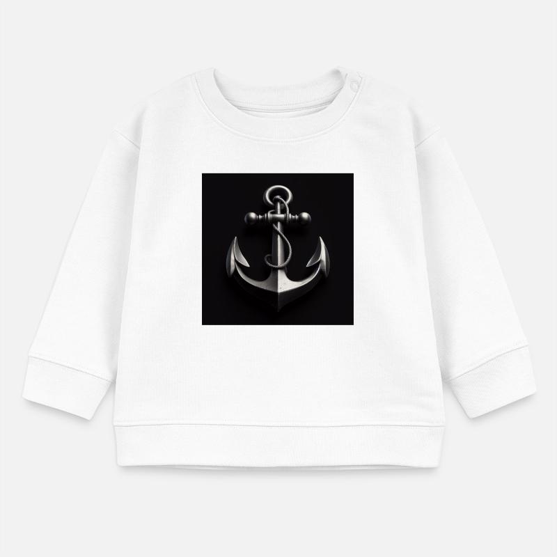 Anchor maritime Baby Sweatshirt by Stanley/Stella