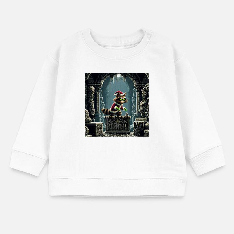 Winter Cat in Dungeon Magic Baby Sweatshirt by Stanley/Stella